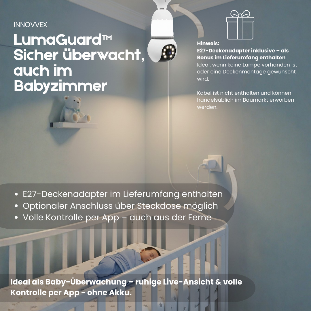 LumaGuard™ inkl. E27 Adapter (Gratis)