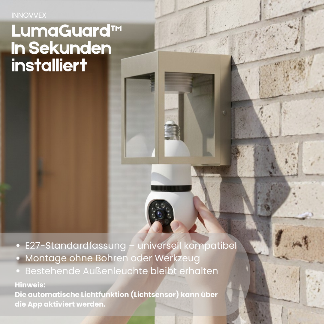 LumaGuard™ inkl. E27 Adapter (Gratis)